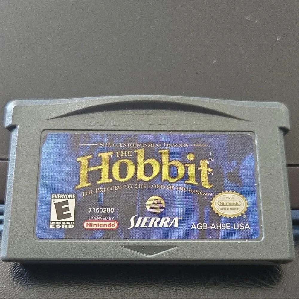 Sierra The Hobbit (Nintendo Game Boy Advance) GBA E Rated NTSC-U/C LOTR
